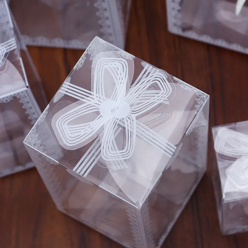 Printed Transparent PVC box Clear PET plastic packaging candy gift box for christmas
Printed Transparent PVC box Clear PET plastic packaging candy gift box for christmas