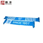 Custom Fashion Football Scarf Knitting Pattern ,Acrylic Knitted Football Team Scarf