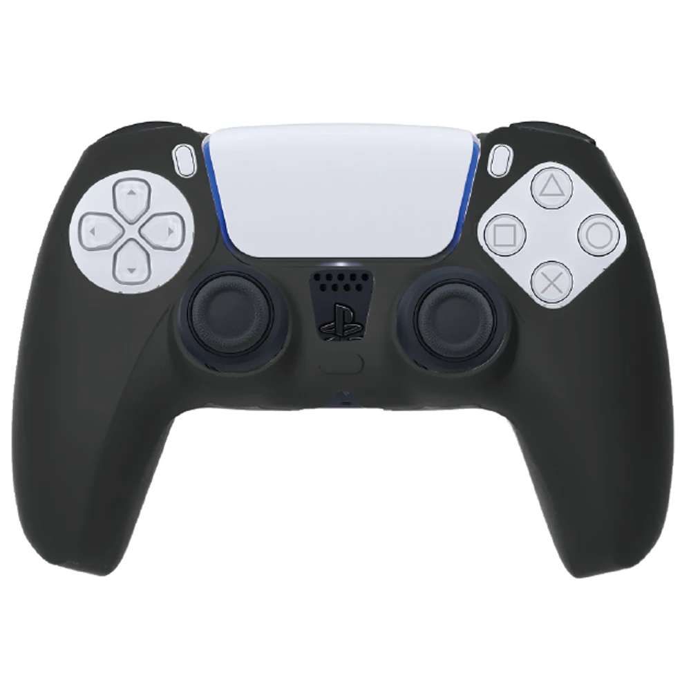 For PS5 Skin Controller black Silicone Cover Rubber Grip Case Protective For Playstation 5 Gamepad game accessories, Customized
For PS5 Skin Controller black Silicone Cover Rubber Grip Case Protective For Playstation 5 Gamepad game accessories, Customized