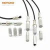 Customized IP65 waterproof porous probe filter cap sintered SS temperature and humidity sensor protection housing by HENGKO
