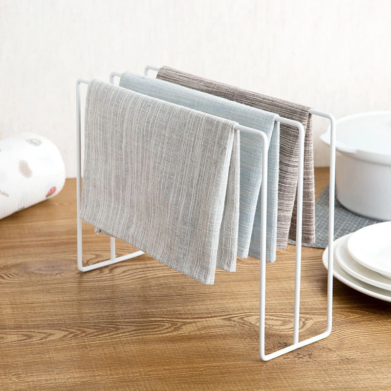 Multifunctional Vertical wrought iron cloth rack for Kitchen, Bathroom and Garden, White
Multifunctional Vertical wrought iron cloth rack for Kitchen, Bathroom and Garden, White