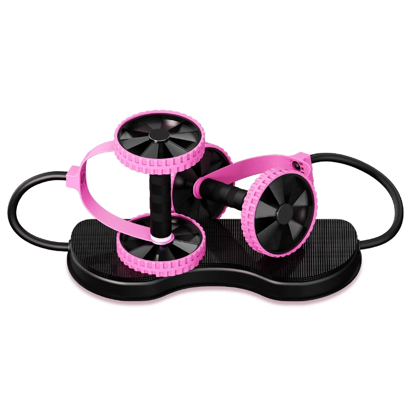 New Design Workout Exercise Equipment Body Fitness Sport Double Ab Wheel Roller Resistance Band, Customized color 
New Design Workout Exercise Equipment Body Fitness Sport Double Ab Wheel Roller Resistance Band, Customized color