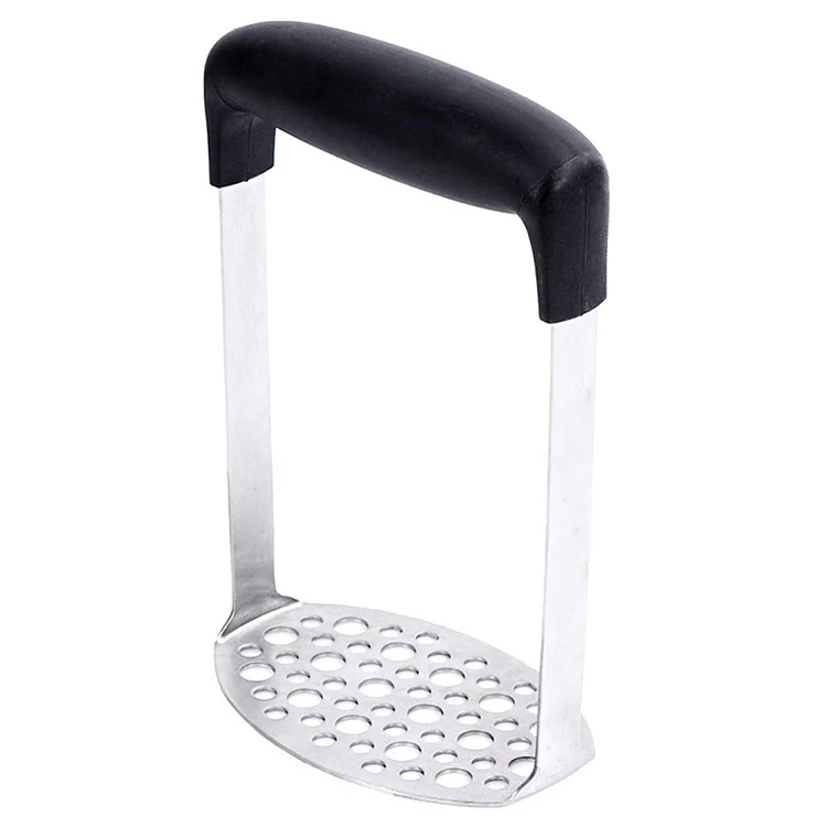 Stainless Steel Potato Masher Ergonomic Horizontal Handle Potato Grinder for Mashed Potatoes
Stainless Steel Potato Masher Ergonomic Horizontal Handle Potato Grinder for Mashed Potatoes