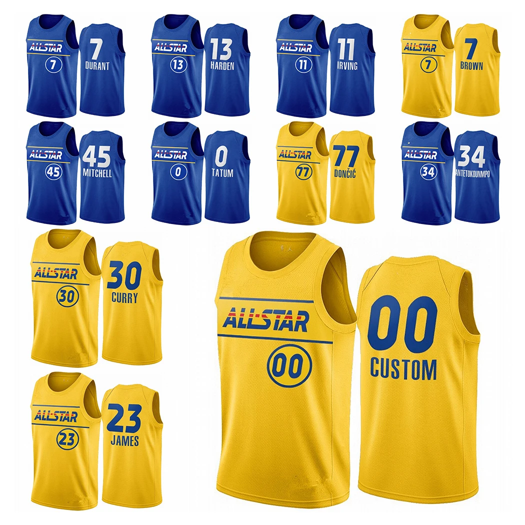 2021 all star mens basketball jersey james Curry high quality hot press dry fit breathable basketball wearing tops custom
2021 all star mens basketball jersey james Curry high quality hot press dry fit breathable basketball wearing tops custom