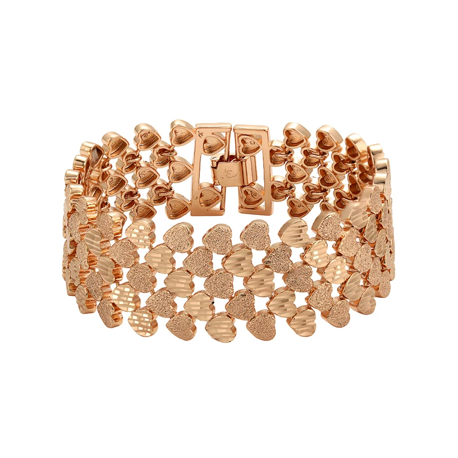 76642 Xuping jewelry18k gold plated heart shape watch bracelet accessories for women
76642 Xuping jewelry18k gold plated heart shape watch bracelet accessories for women