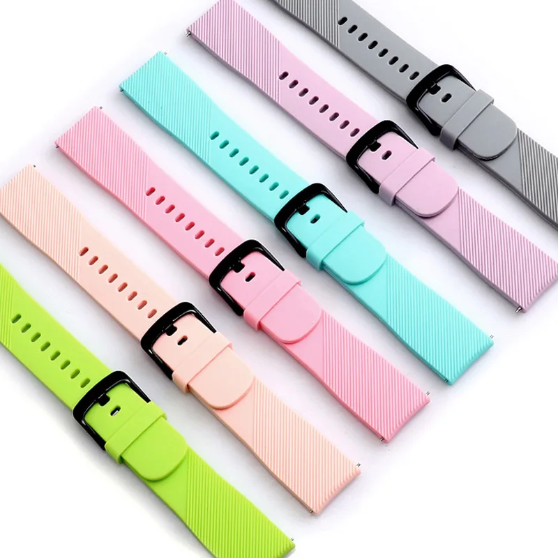 Silicon watch strap  for Samsung galaxy active pure color band for huawei watch sport watch band, 10 colors 
Silicon watch strap  for Samsung galaxy active pure color band for huawei watch sport watch band, 10 colors