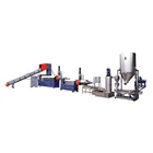 waste PET/HDPE/LDPE/PP/PE bottles films plastic recycling pelletizing/abs granulator