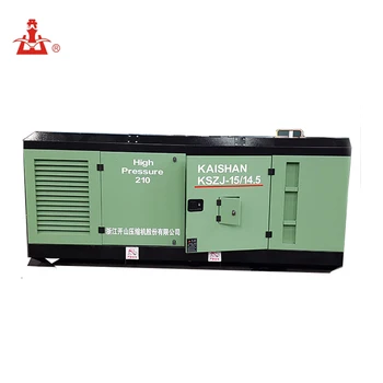 KSZJ mining used  stationary 14 m3/min 15 bar air compressor, View meiji air compressor, Kaishan Pro
