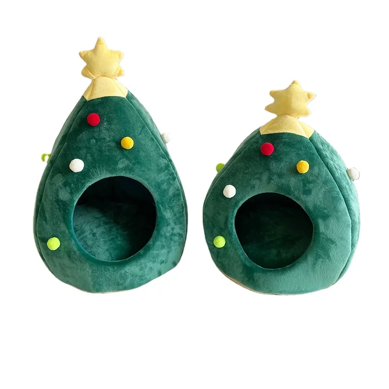 Christmas tree designer dog bed cotton cute tent pet bed luxury soft cave cat christmas bed, Picture
Christmas tree designer dog bed cotton cute tent pet bed luxury soft cave cat christmas bed, Picture