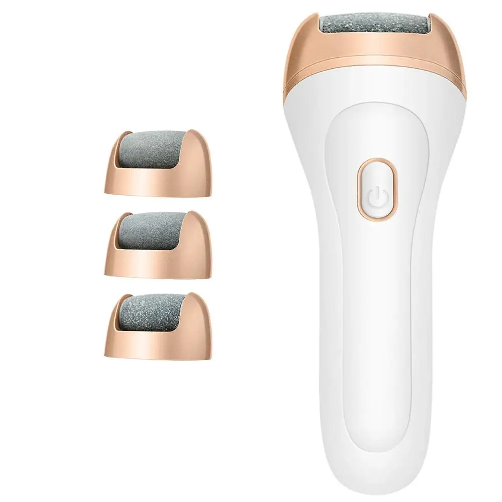 Electric Callus Remover, Rechargeable Foot File Hard Skin Remover Pedicure Tools for Feet Electronic Callus Shaver Pedicure Kit, White+gold
Electric Callus Remover, Rechargeable Foot File Hard Skin Remover Pedicure Tools for Feet Electronic Callus Shaver Pedicure Kit, White+gold