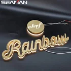 Custom Acrylic Logo Illuminated Signage Letters Outdoor 3D LED Signage