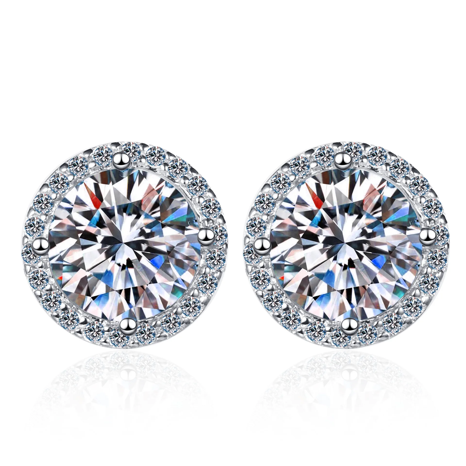 2023 New Design Moissanite Earrings Popular Minimalist 925 Sterling Silver Moissanite Stud Earring Moissanite Diamond Earring
2023 New Design Moissanite Earrings Popular Minimalist 925 Sterling Silver Moissanite Stud Earring Moissanite Diamond Earring