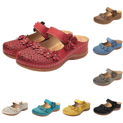 F21033A wholesale new Lady's slippers large size flat with round head wedged heels VINTAGE sandals for women, White, yellow, red, green, blue, black, gray, royal blue, brown
F21033A wholesale new Lady's slippers large size flat with round head wedged heels VINTAGE sandals for women, White, yellow, red, green, blue, black, gray, royal blue, brown