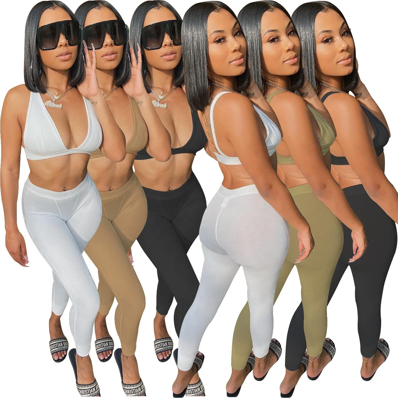 Hot Sale 2 Piece Pants Set Women Joggers Sleeveless Tracksuits Jogger Set Women Two Piece Outfits Clothing, As picture
Hot Sale 2 Piece Pants Set Women Joggers Sleeveless Tracksuits Jogger Set Women Two Piece Outfits Clothing, As picture