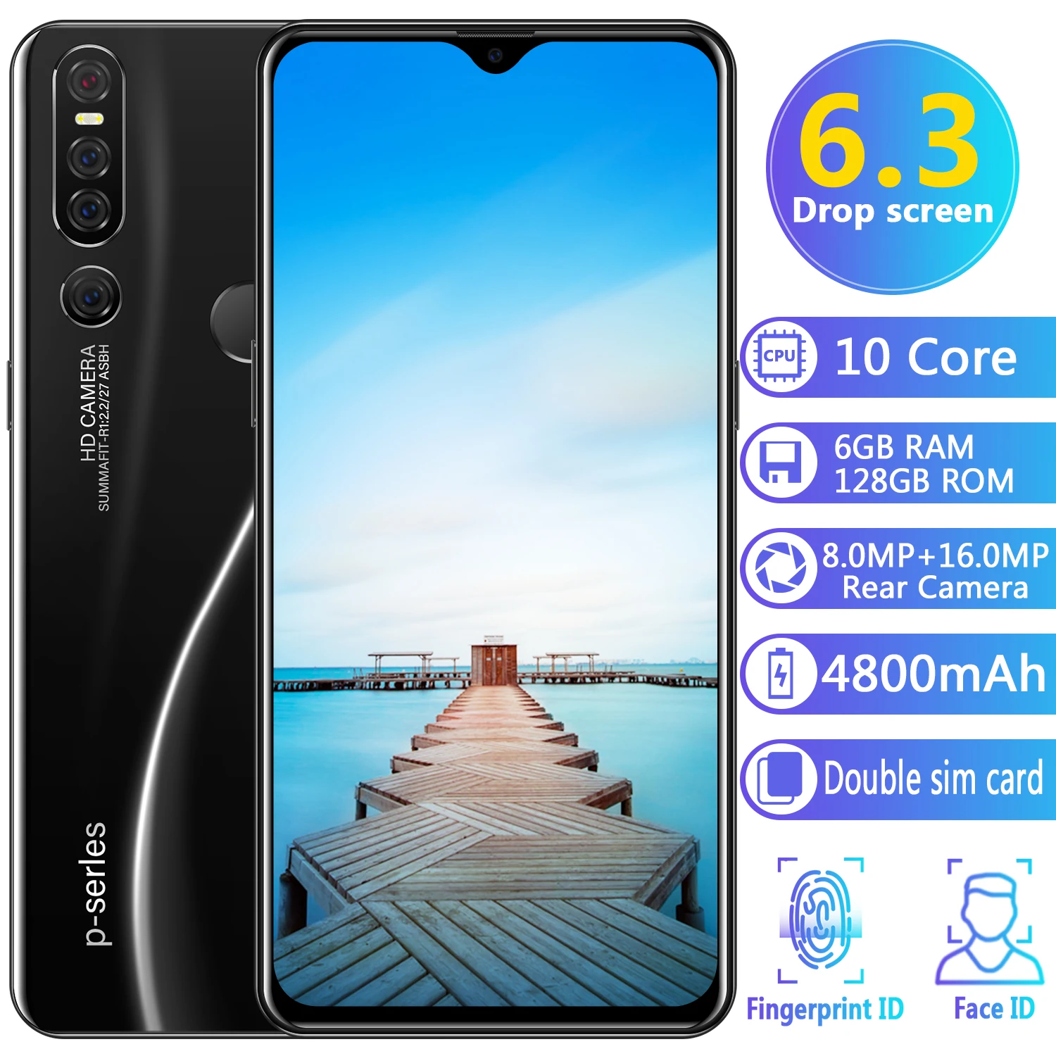 Popular models factory direct free shipping P30 Pro smart phone 6.3-inch phone Wifi GPS Android system smart phone
Popular models factory direct free shipping P30 Pro smart phone 6.3-inch phone Wifi GPS Android system smart phone