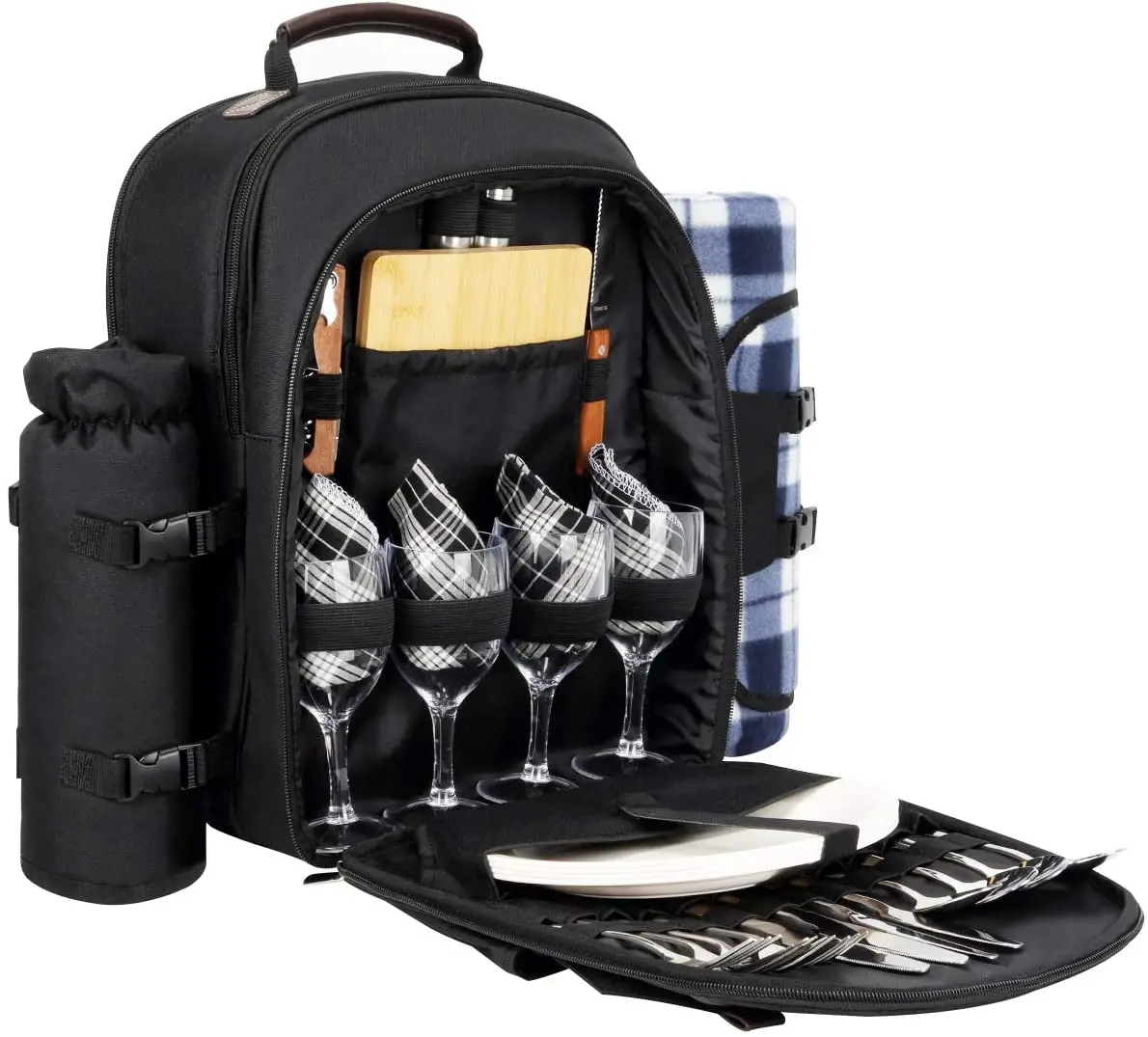 High Quality 600D Waterproof Picnic Backpack For 4 Person Durable Outdoor Insulated Backpack Keep Warm 6 Hours, Customer design
High Quality 600D Waterproof Picnic Backpack For 4 Person Durable Outdoor Insulated Backpack Keep Warm 6 Hours, Customer design