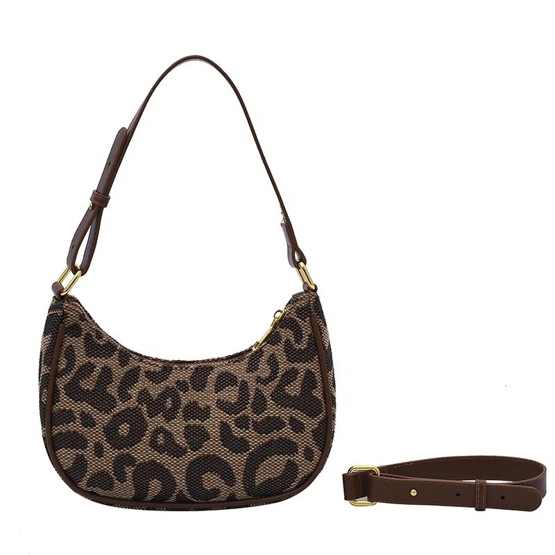 Fashion PU Leather Half Moon Armpit Clutch Handbags Small Women Leopard Printing Synthetic Leather Shoulder Bags
Fashion PU Leather Half Moon Armpit Clutch Handbags Small Women Leopard Printing Synthetic Leather Shoulder Bags