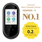 Translator device T8 2.4 Inch language translator device Support 106 Languages Wifi Or Mobile Hotspot