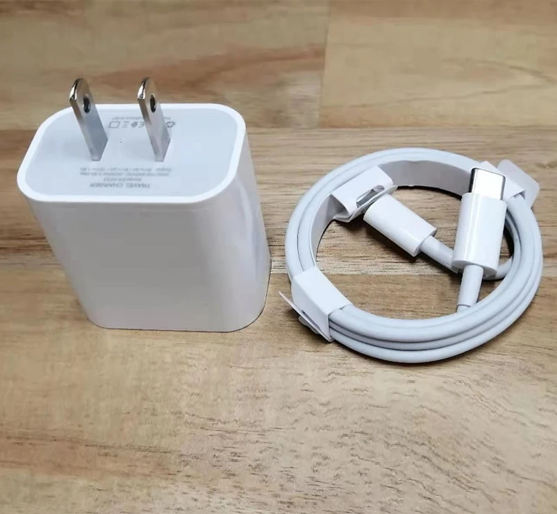 18W PD Fast Charger Type C USB-C PD Adapter Usb Wall Charger Set with PD Cable for iphone charger with block, White
18W PD Fast Charger Type C USB-C PD Adapter Usb Wall Charger Set with PD Cable for iphone charger with block, White