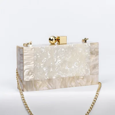 Hot Sale New Design Marble Clutch Luxury Acrylic Chain Bag Party Acrylic Bag Rectangular Clutch, Gold black
Hot Sale New Design Marble Clutch Luxury Acrylic Chain Bag Party Acrylic Bag Rectangular Clutch, Gold black