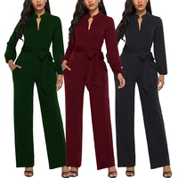 Elegant 7 Color Autumn Long Sleeve Romper Wide Leg Pants One PieceJumpsuits For Women
Elegant 7 Color Autumn Long Sleeve Romper Wide Leg Pants One PieceJumpsuits For Women