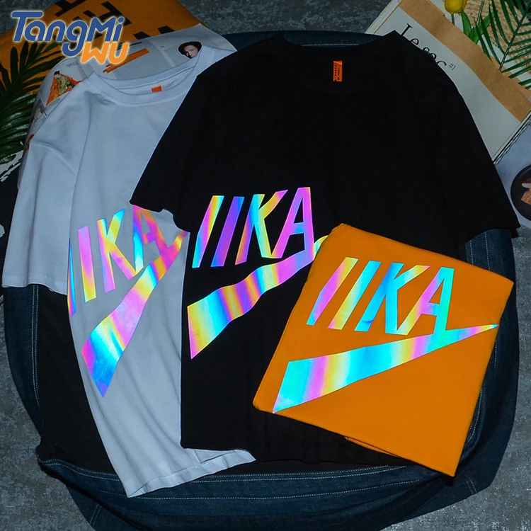 Wholesale men t shirts 2021 Plus size 3M Reflective T Shirt Printing letter graphic tee t shirts
Wholesale men t shirts 2021 Plus size 3M Reflective T Shirt Printing letter graphic tee t shirts