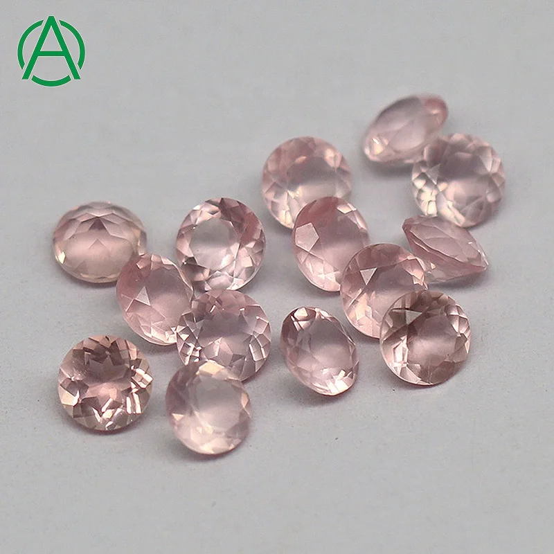 ArthurGem Wholesale AAA grade natural Mozambique rose quartz round brilliant cut rose quartz loose gemstone for jewelry making
ArthurGem Wholesale AAA grade natural Mozambique rose quartz round brilliant cut rose quartz loose gemstone for jewelry making