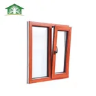 Aluminum alloy casement windows with customized colors