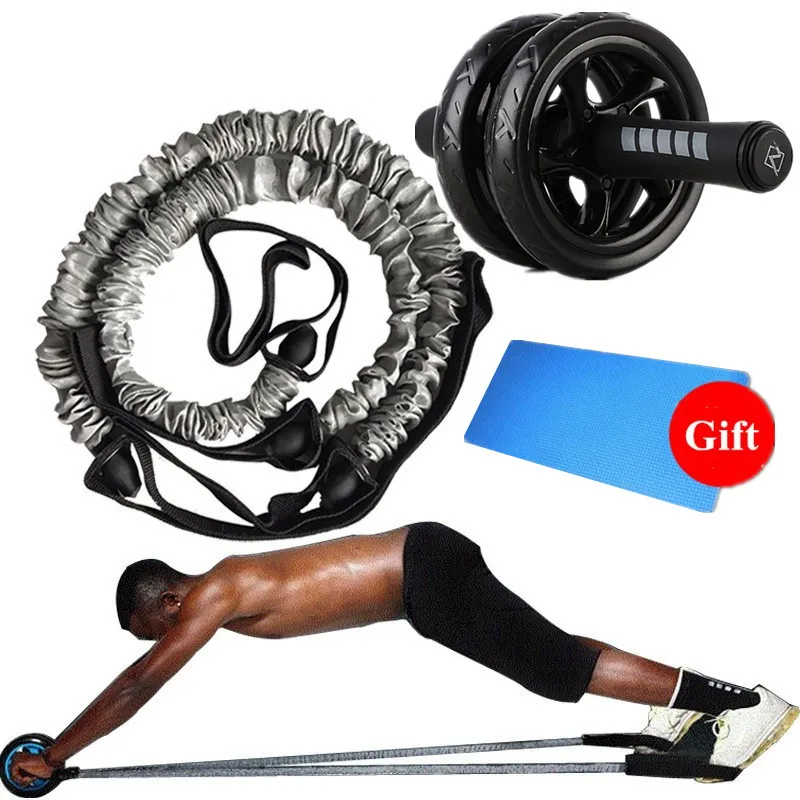 Fitness roller with 2 PCS Elasticity Pull Rope Waist wheeldominal Core Workout wheels Slimming Home Exercise Wheel Gym Equipment
Fitness roller with 2 PCS Elasticity Pull Rope Waist wheeldominal Core Workout wheels Slimming Home Exercise Wheel Gym Equipment