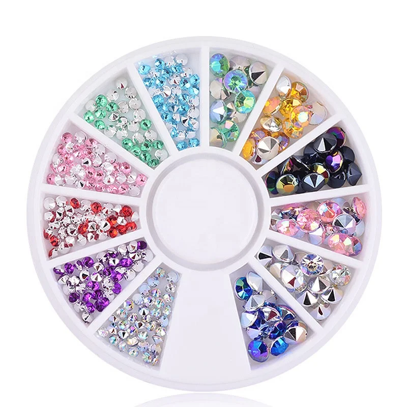 Custome Logo Fancy 3D Mix Shape AB Diamond Rhinestone Nail Art Jewelry Nail Decoration Rhinestones Manicure Accessories Tool, Multi color
Custome Logo Fancy 3D Mix Shape AB Diamond Rhinestone Nail Art Jewelry Nail Decoration Rhinestones Manicure Accessories Tool, Multi color