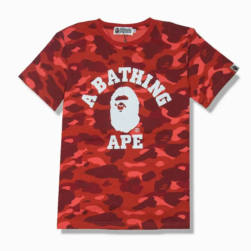 2021 Fashion INS Men's Casual T-shirt Ape Camouflage Cartoon Round Neck Loose Short Sleeve T-shirts, Customized colors
2021 Fashion INS Men's Casual T-shirt Ape Camouflage Cartoon Round Neck Loose Short Sleeve T-shirts, Customized colors
