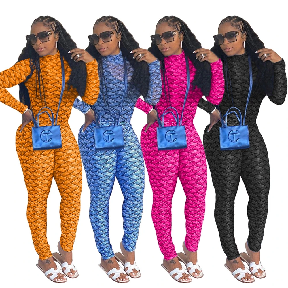 2021 Sexy Jumpsuit Women Long Sleeve Turtleneck Zipper Skinny Rompers Overalls Casual Club Wear Jumpsuits Womens
2021 Sexy Jumpsuit Women Long Sleeve Turtleneck Zipper Skinny Rompers Overalls Casual Club Wear Jumpsuits Womens