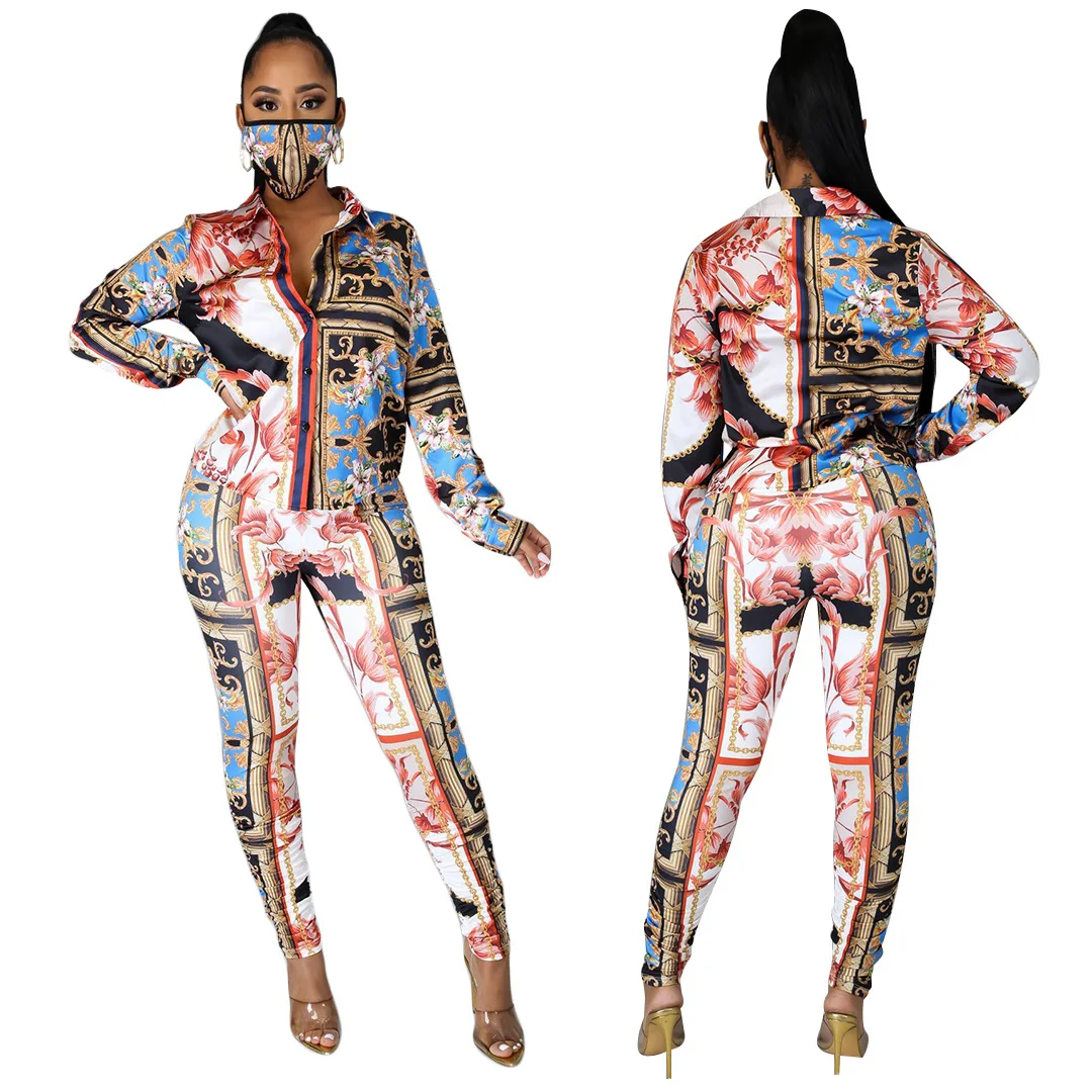 J2383 New Arrivals Fashion Print Casual Printed Two-piece Long Sleeve Cotton Clothes Pants Set For Women, Picture
J2383 New Arrivals Fashion Print Casual Printed Two-piece Long Sleeve Cotton Clothes Pants Set For Women, Picture