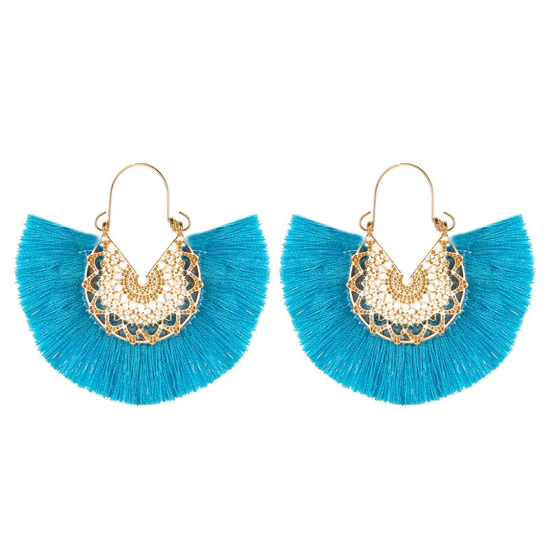 Women Tassel Earrings Bohemian Statement Luxury Long jewelry Handmade Geometric Fringe Fashion Big Wedding gold New Earring, As pics
Women Tassel Earrings Bohemian Statement Luxury Long jewelry Handmade Geometric Fringe Fashion Big Wedding gold New Earring, As pics