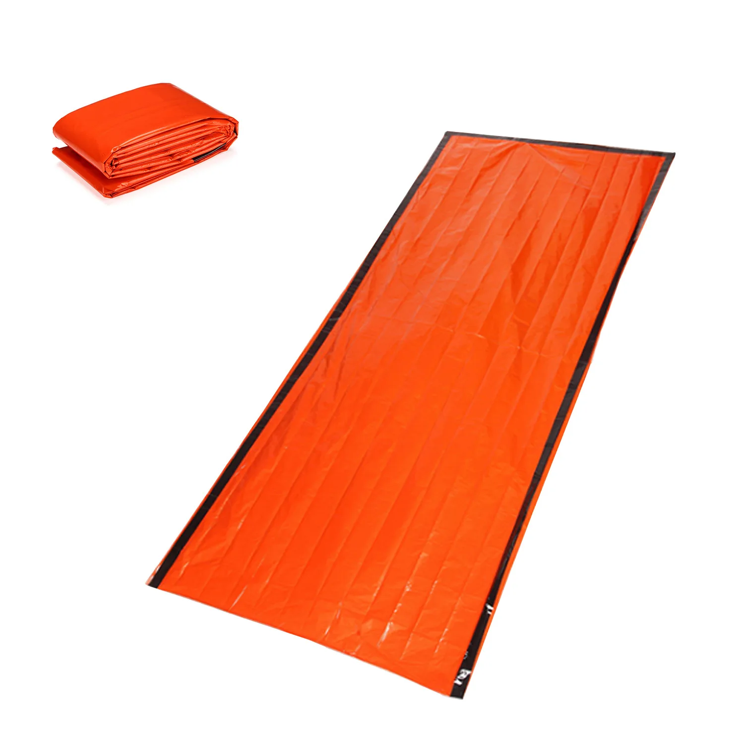 High Quality Emergency Blanket Warm Waterproof Emergency Sleeping Bag Camping Survival Gear
High Quality Emergency Blanket Warm Waterproof Emergency Sleeping Bag Camping Survival Gear