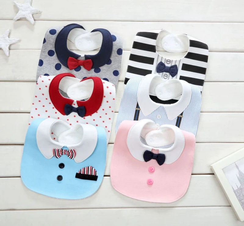 Kids New Boutique Double Side waterproof Bibs Baby Boys Girls Striped Cartoon Spot Cotton Bibs, 10 colors
Kids New Boutique Double Side waterproof Bibs Baby Boys Girls Striped Cartoon Spot Cotton Bibs, 10 colors