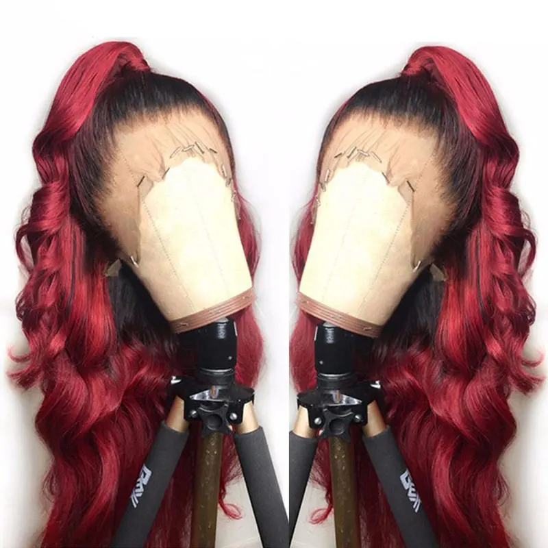 Fuxin Hair Brazilian Human Hair Ombre Body Wave Lace Closure Wig Natural 1B271B 99J 1B Burgundy 1B30 Colored Body Wave Wigs
Fuxin Hair Brazilian Human Hair Ombre Body Wave Lace Closure Wig Natural 1B271B 99J 1B Burgundy 1B30 Colored Body Wave Wigs