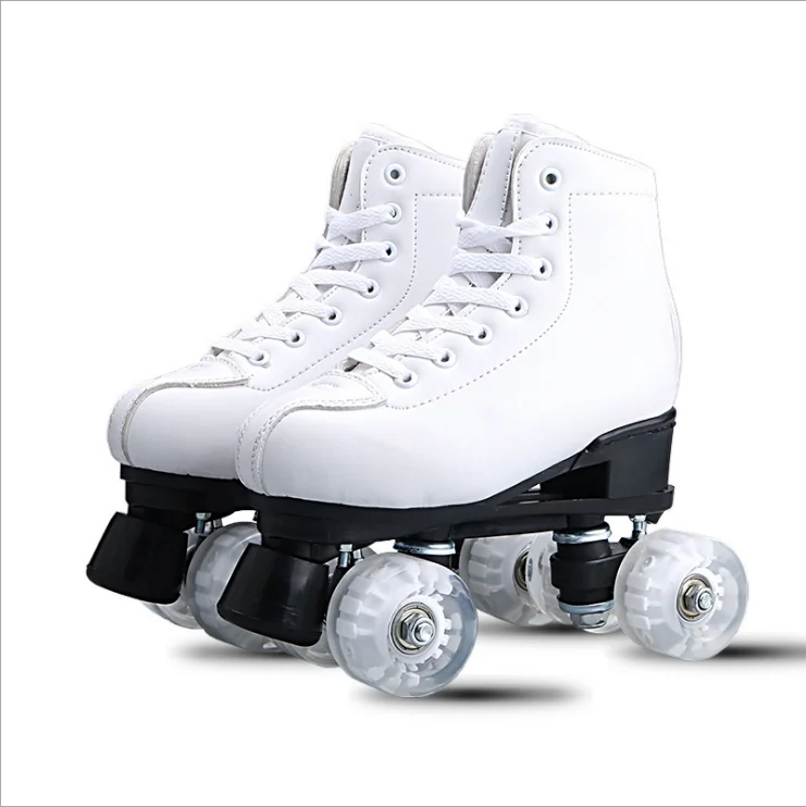White adult double 4 wheel roller skates cheapest roller skates adult men and women double roller skating
White adult double 4 wheel roller skates cheapest roller skates adult men and women double roller skating