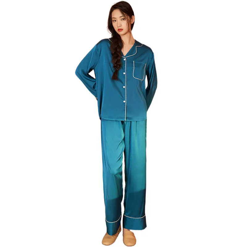 Sleepwear factory custom women pajamas short sleeve candy color 2 piece satin pajamas sets satin silk pajamas
Sleepwear factory custom women pajamas short sleeve candy color 2 piece satin pajamas sets satin silk pajamas