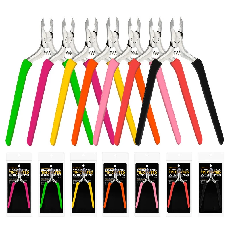 Professional Stainless Steel Rainbow Gold Silver Dead Skin Clear Nail Cuticle Nipper Scissors, Many colors
Professional Stainless Steel Rainbow Gold Silver Dead Skin Clear Nail Cuticle Nipper Scissors, Many colors