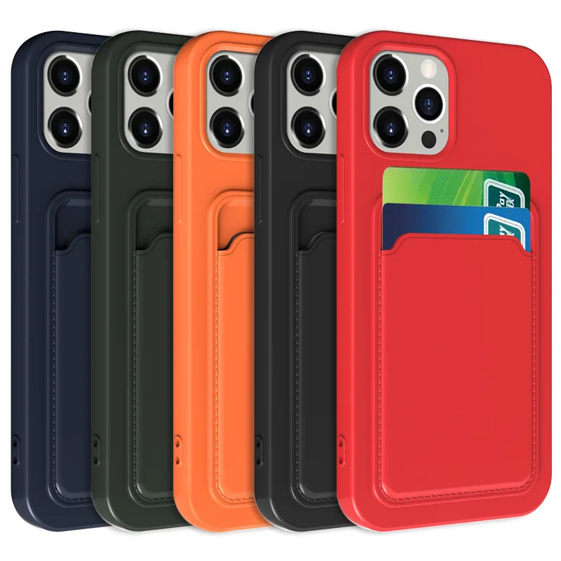 Multifunction Credit Card Holder Slot Smartphone Cell Phone Covers For iPhone 11 Skin Case, Customised
Multifunction Credit Card Holder Slot Smartphone Cell Phone Covers For iPhone 11 Skin Case, Customised