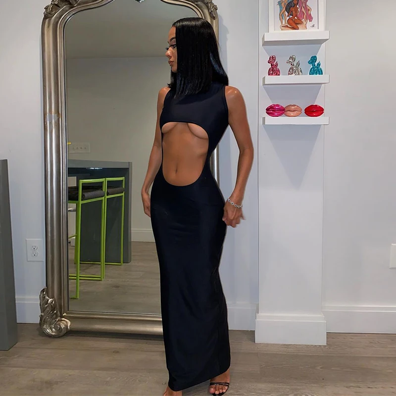 CUTENOVA Q20740D INS Hot Sale Dress With Turtleneck Sleeveless Dress Sexy Hollow Out Bodycon Solid Women Dresses
CUTENOVA Q20740D INS Hot Sale Dress With Turtleneck Sleeveless Dress Sexy Hollow Out Bodycon Solid Women Dresses