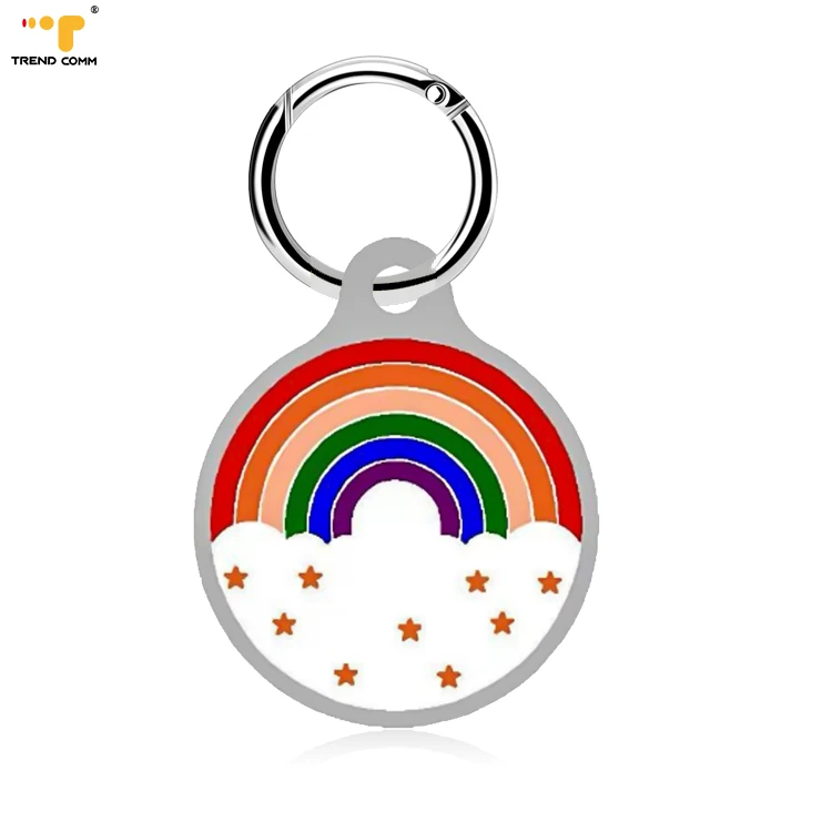 Cartoon Silicone Protective Case For Apple Airtags Kids Pet Anti-lost Tracker Case Cover with Key Ring For Airtags, Black, blue,pink, red, white
Cartoon Silicone Protective Case For Apple Airtags Kids Pet Anti-lost Tracker Case Cover with Key Ring For Airtags, Black, blue,pink, red, white