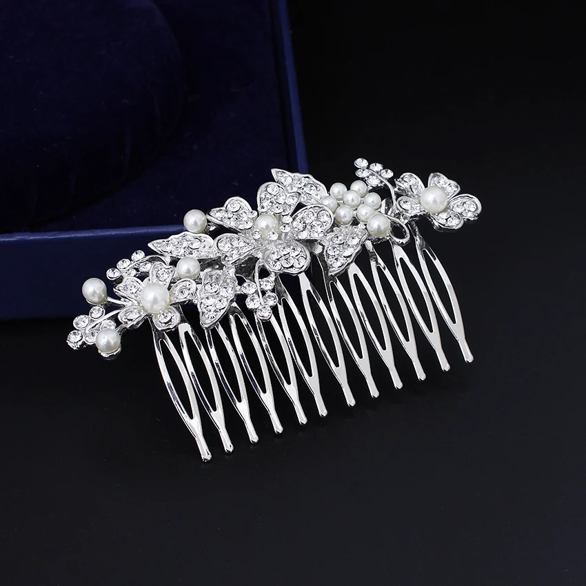 Made In China Beautiful Bride Accessory Simple Top Grade Alloy Hair Comb 
Made In China Beautiful Bride Accessory Simple Top Grade Alloy Hair Comb