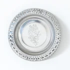Decorate Hotel Dinnerware Round Tin Plate set for service decoration