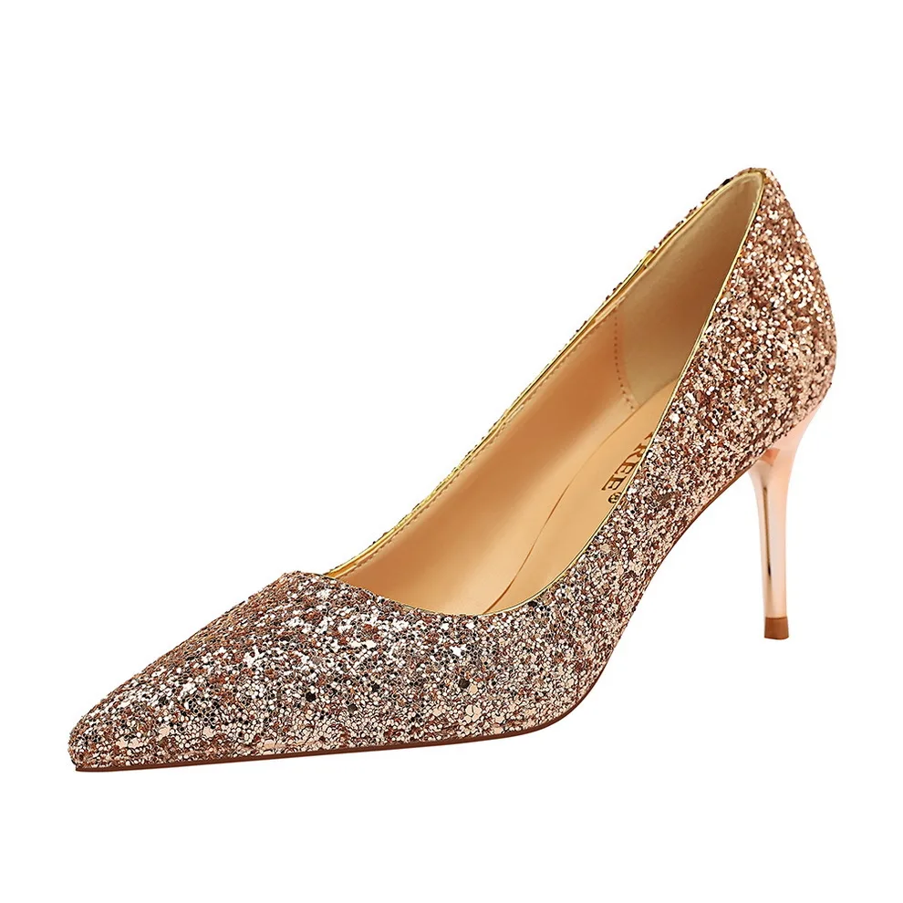 Sparkle Sequins Design New Womens Club Heels Light Luxury Stiletto High Heel Sexy Pump Maat 43 For Ladies
Sparkle Sequins Design New Womens Club Heels Light Luxury Stiletto High Heel Sexy Pump Maat 43 For Ladies