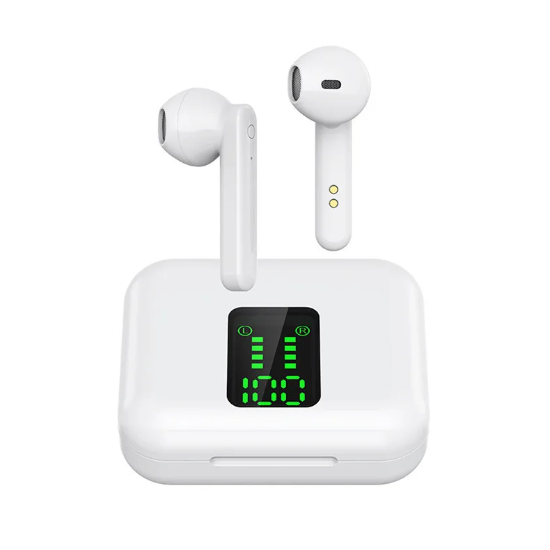 Ready to shipping stock fast dispatch factory OEM tws 5.0 wireless earbuds headsets headphone, Black/white
Ready to shipping stock fast dispatch factory OEM tws 5.0 wireless earbuds headsets headphone, Black/white