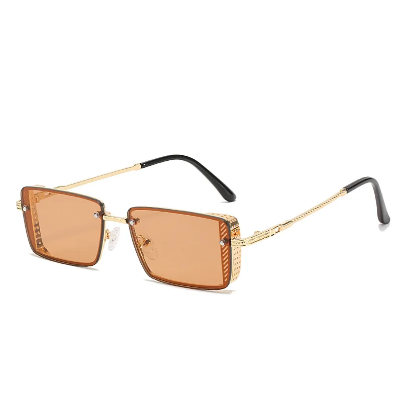 Hot selling women new small metal frame sun glasses steam punk side shield colored lens rectangle sunglasses
Hot selling women new small metal frame sun glasses steam punk side shield colored lens rectangle sunglasses