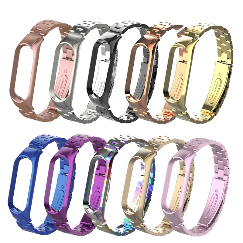 2021 Mi band 5 metal strap stainless steel mi band 3 4 strap for xiaomi mi 5 4 3 band strap, Seven colors,silver,black,champaign gold,silver with rose gold, etc.
2021 Mi band 5 metal strap stainless steel mi band 3 4 strap for xiaomi mi 5 4 3 band strap, Seven colors,silver,black,champaign gold,silver with rose gold, etc.