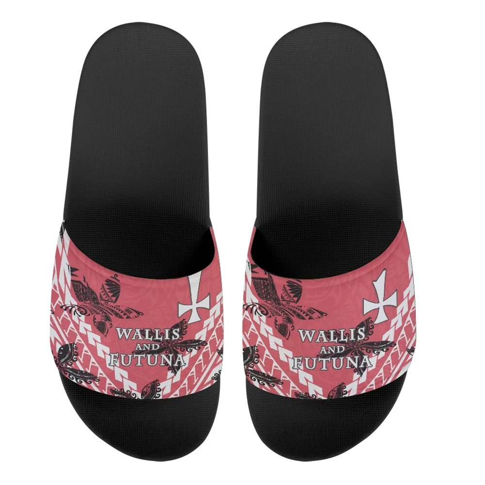 Sublimation Print Flat Slippers For Ladies Bohemian Wallis And Futuna Floral Print Non Slip Women's Sandal Slippers' Flip Flops
Sublimation Print Flat Slippers For Ladies Bohemian Wallis And Futuna Floral Print Non Slip Women's Sandal Slippers' Flip Flops